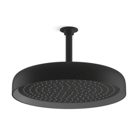 📦現貨發售📦Kohler K-26292T-BL STATEMENT 單功能 14" 圓形頭頂花灑 (霧黑色)